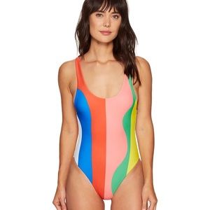 EUC Mara Hoffman Beach Ball One Piece Swimsuit